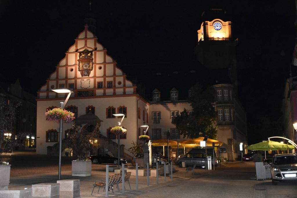 Hotel Garni Am Klostermarkt Plauen Exterior foto